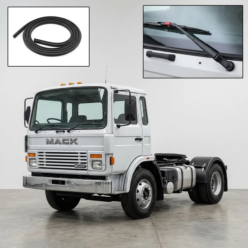 Passenger Side Wiper Blade for Mack MS250P Mid-Liner (1981 - 2001) - 1